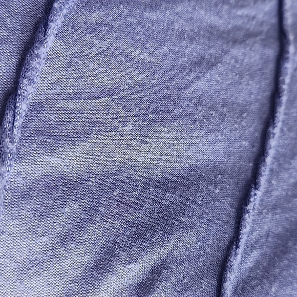 Simply Vera Vera Wang lilac cap sleeve tee with detail - Picture 4 of 12